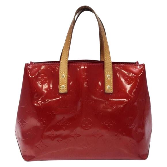 LOUIS VUITTON Monogram Vernis Reade PM Hand Bag Pomme D'amour M91990 - Picture 3 of 12